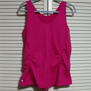 3/$20 Zella ruched reversible tank